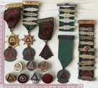 VTg Og National Safe Driving RoSPA Drivers Years Awards Badges Medals Bars Lot