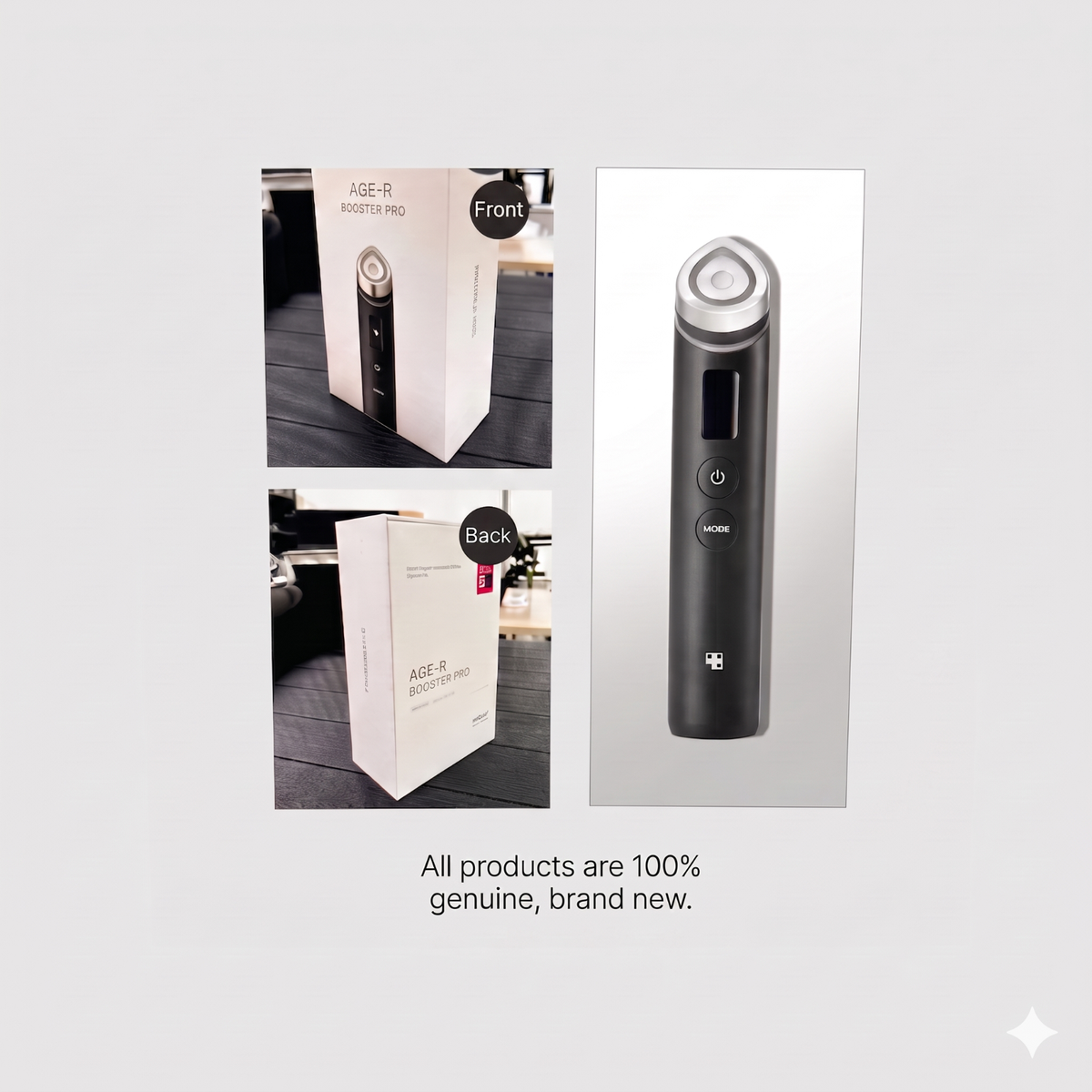 Medicube AGE-R Booster Pro 6-in-1 Facial Skin Care Device Glow