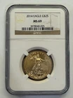 U.S. Mint 2014 American Eagle $25 Gold Coin 1/2 oz NGC MS 69