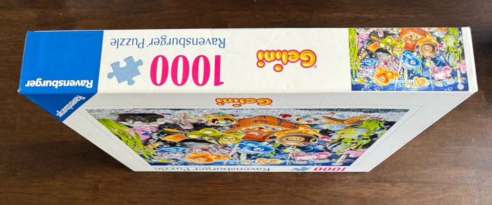Quebra-cabeça Ravensburger Gelini "Underwater" 1000 peças-NOVO-HTF-LEIA - Imagem 4 de 4