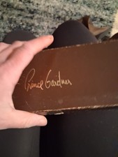 Prince Gardner Fold Wallet Brown Leather Vintage Made In America (41)