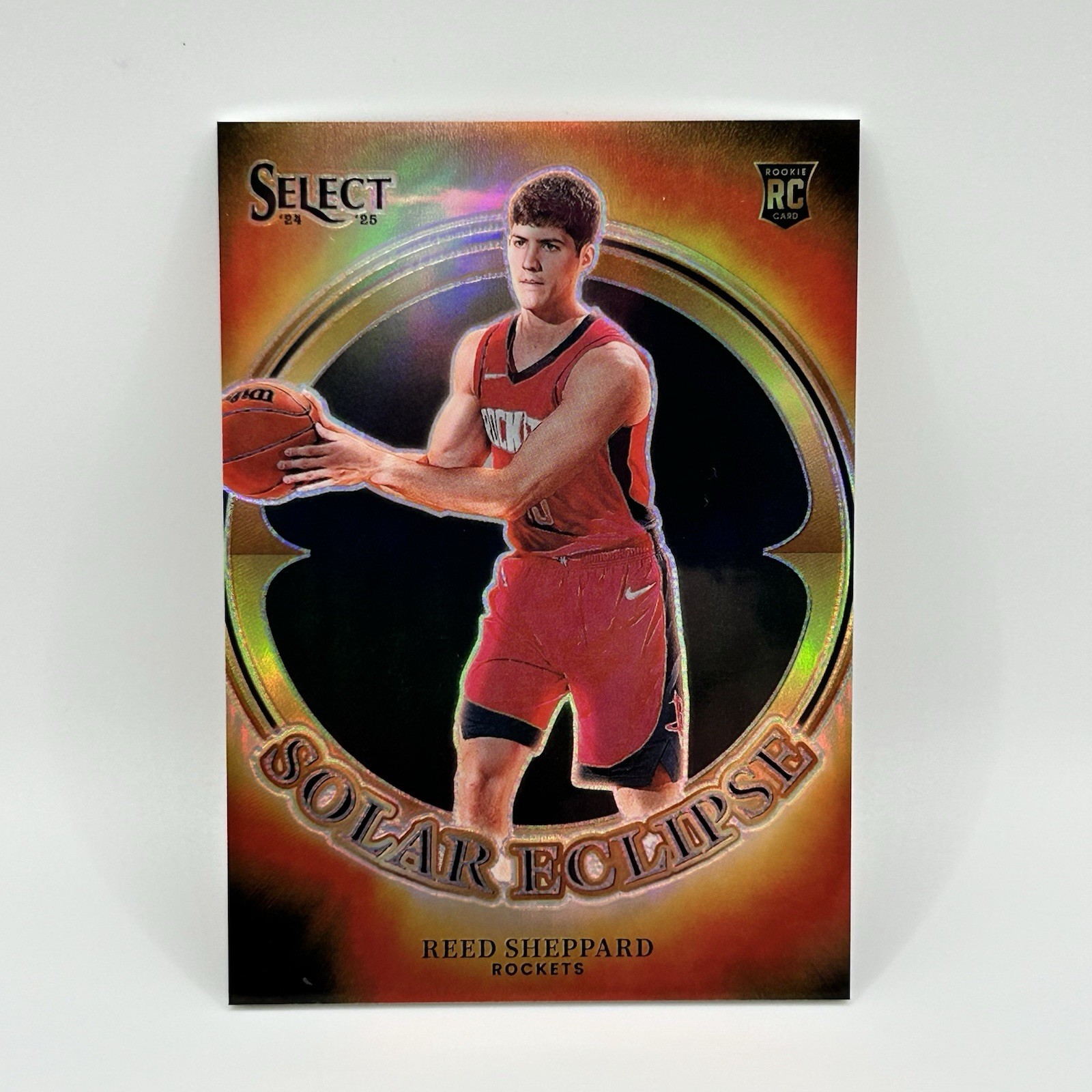 2024-25 Panini Select - Solar Eclipse Reed Sheppard #4 (RC) CASE HIT SSP