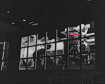 General Electric 4.500 PS Gasturbinenkraftwerk Erie, PA 1955 8x10 Foto