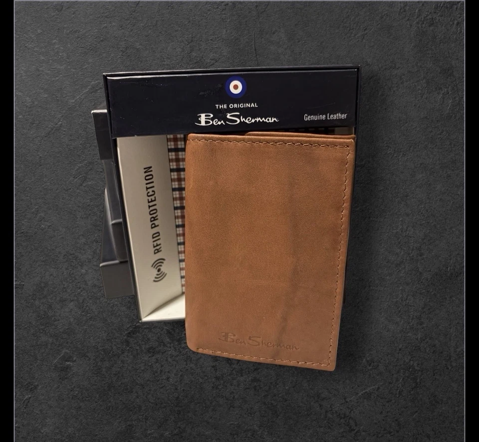 Ben Sherman Genuine Leather Men's Wallet - Image 2 of 4