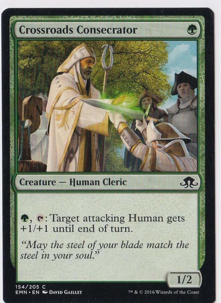 Crossroads Consecrator 154 C Eldritch Moon Magic: The Gathering NM
