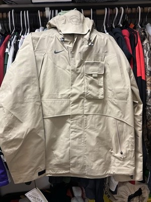 Nike x Cactus Jack 3-in-1 Water Resistant Beige Hooded  Jacket Men