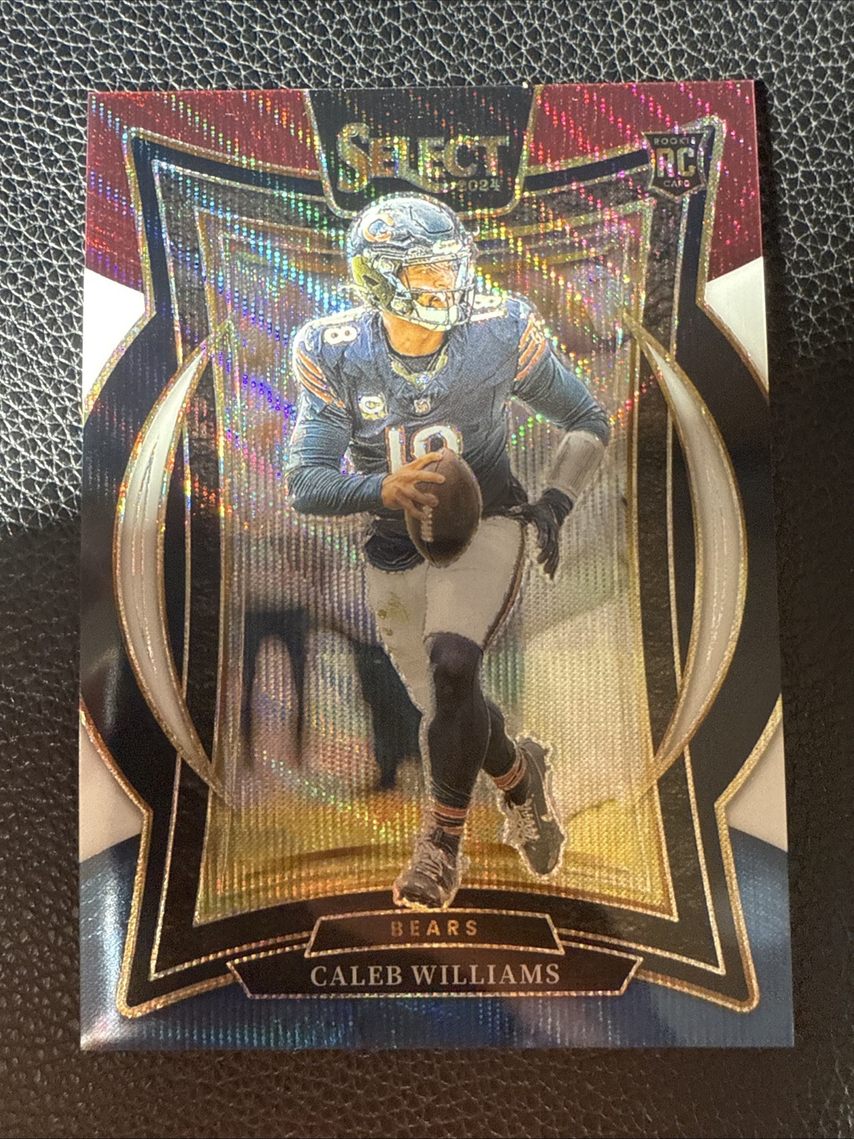 CALEB WILLIAMS - 2024 Select TRI COLOR Refractor - #25 Concourse 29/299