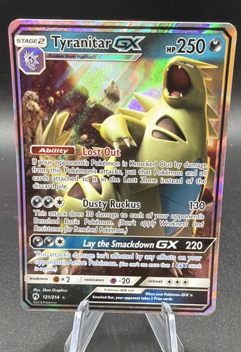 Tyranitar GX 121/214 Sm-Lost Thunder Holo