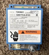 Lennox Pulse Ignition Control 73K8601 Johnson Controls G891TCA-8103.