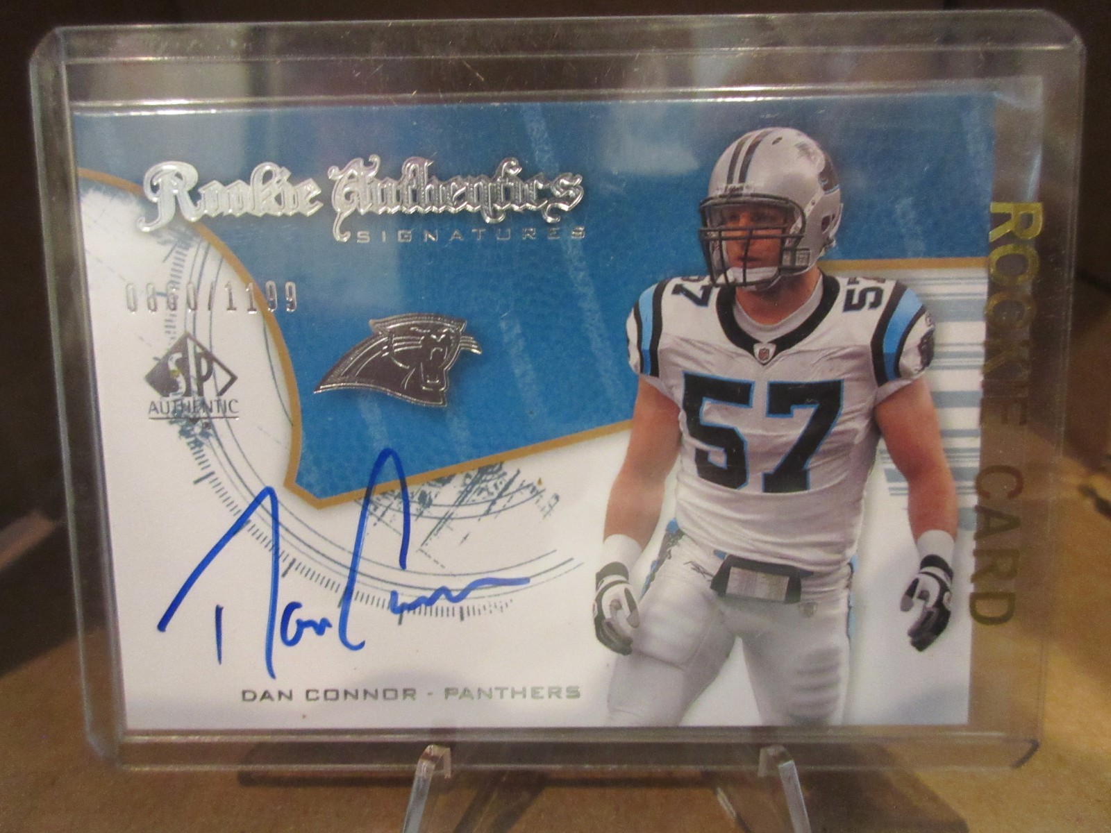 Dan Connor SP Authentic #216 Autograph