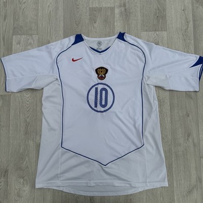 NIKE RUSSIA National 2006 MOSTOVOI Home Soccer Football Jersey Shirt Match Worn?