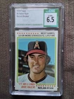1978 Topps Nolan Ryan #6 Baseball Card Angels HOF CSG 6.5 Excellent Near Mint