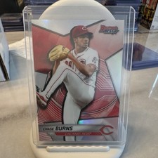 Topps Bowman's Best Refractor TP-21 Chase Burns Cincinnati Reds 2025 MLB