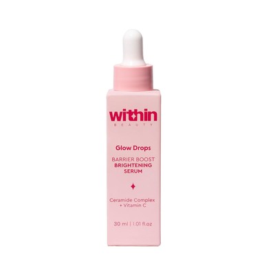 Within Beauty Ceramide & Vitamin C Glow Serum | Glow Drops Barrier Boost