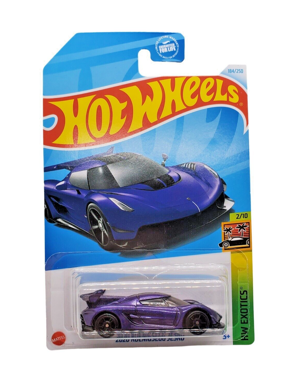 2024 Hot Wheels 2020 Koenigsegg Jesko #184 Purple - Set of 2 | eBay