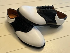 Nike Air Comfort Gore-Tex Verdana Golf Shoe Men Sz 8 US Black Leather 011202 NEW