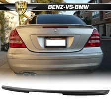 Fits 2001-2007 Benz C Class W203 4Dr AMG Style Rear Trunk Spoiler Wing Lip ABS