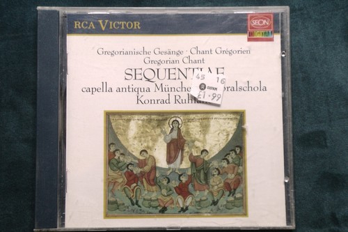 Georgian Chant Hymns Sequentiale CD Music Capella Antiqua Munchen Konrad Ruhland