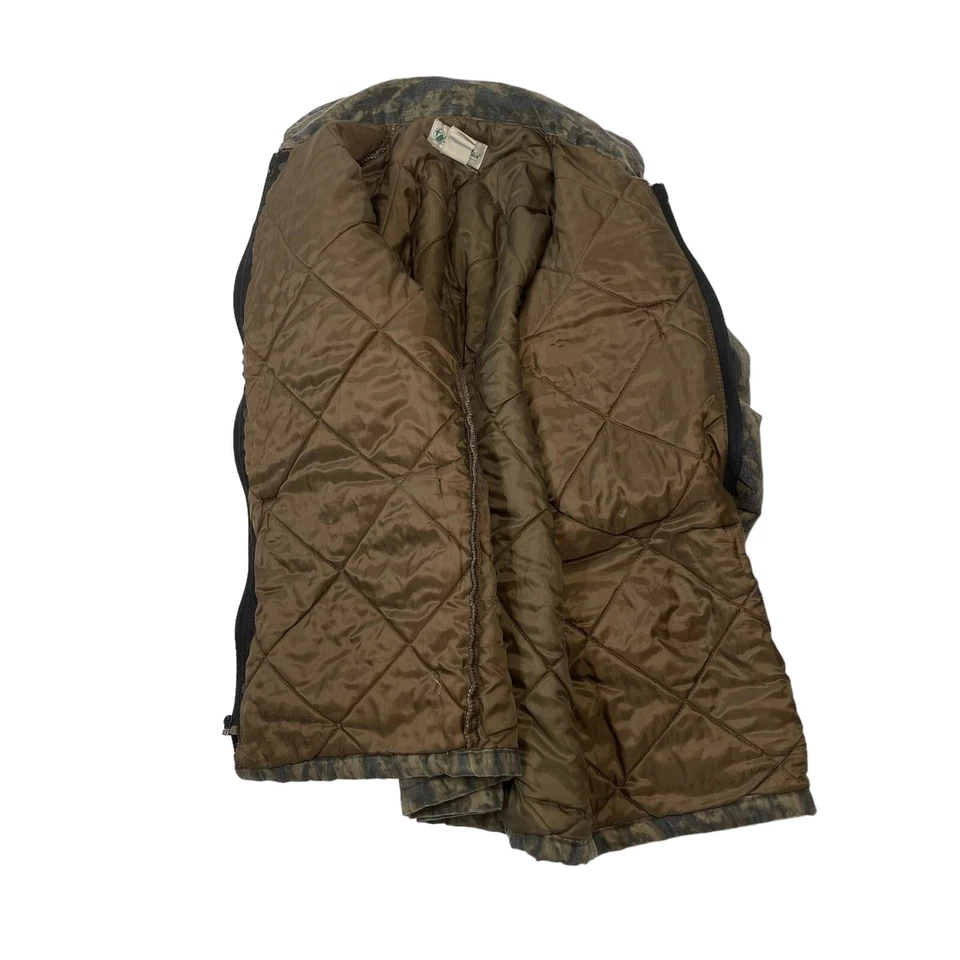 Vintage Gander Mountain Jacket Camouflage Camo Bark Coat Men’s Sz Medium Tall - Image 3 of 4