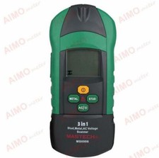 3  in  1 Wall Scanner Stud Finder Metal Wood AC Voltage Live Wire Detector