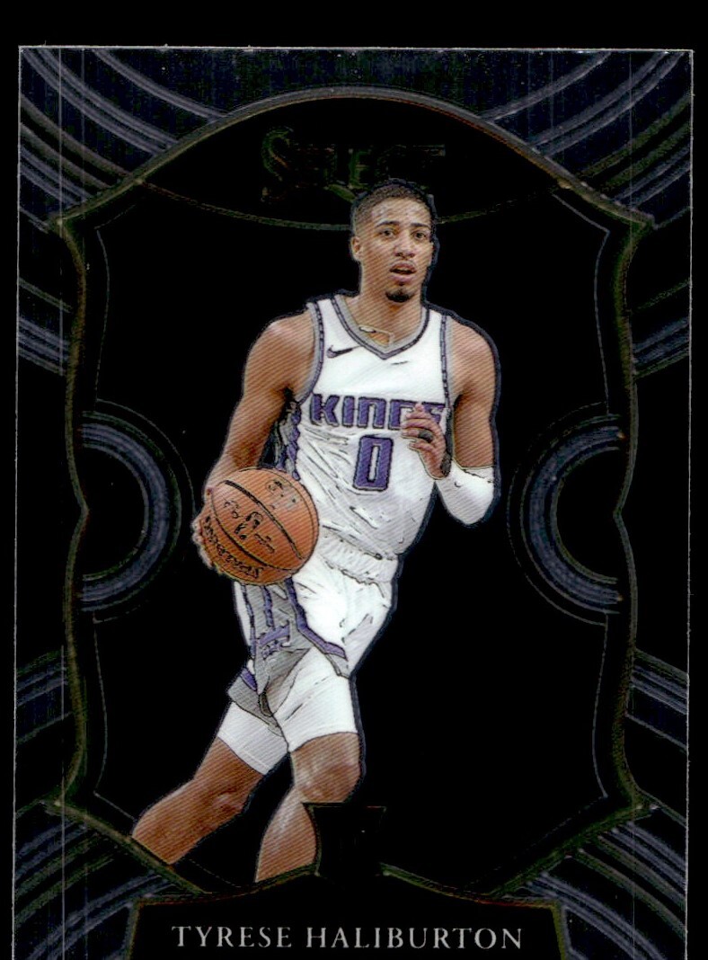 2020-21 Panini Select Tyrese Haliburton Rookie G78 Sacramento Kings #72