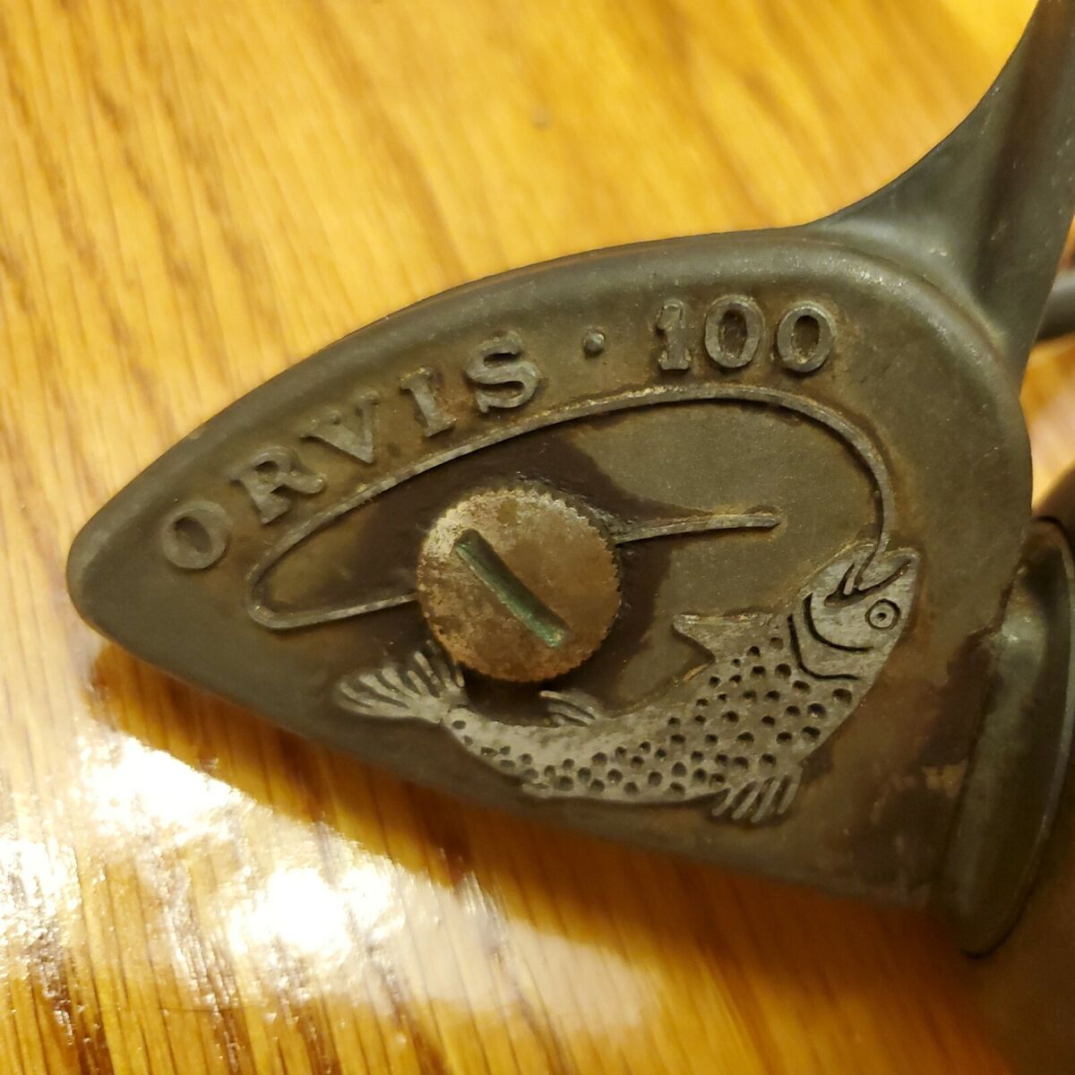 Vintage Orvis 100 Spinning Fishing Reel Made in Italy