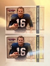 (x2) 2014 Panini Contenders Frank Gifford Legendary Contenders #8 + Gold /199