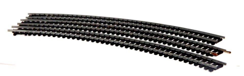 Vintage HO Hornby R605 Double Curve 45 Arc Lot of 3 - Image 2 of 4
