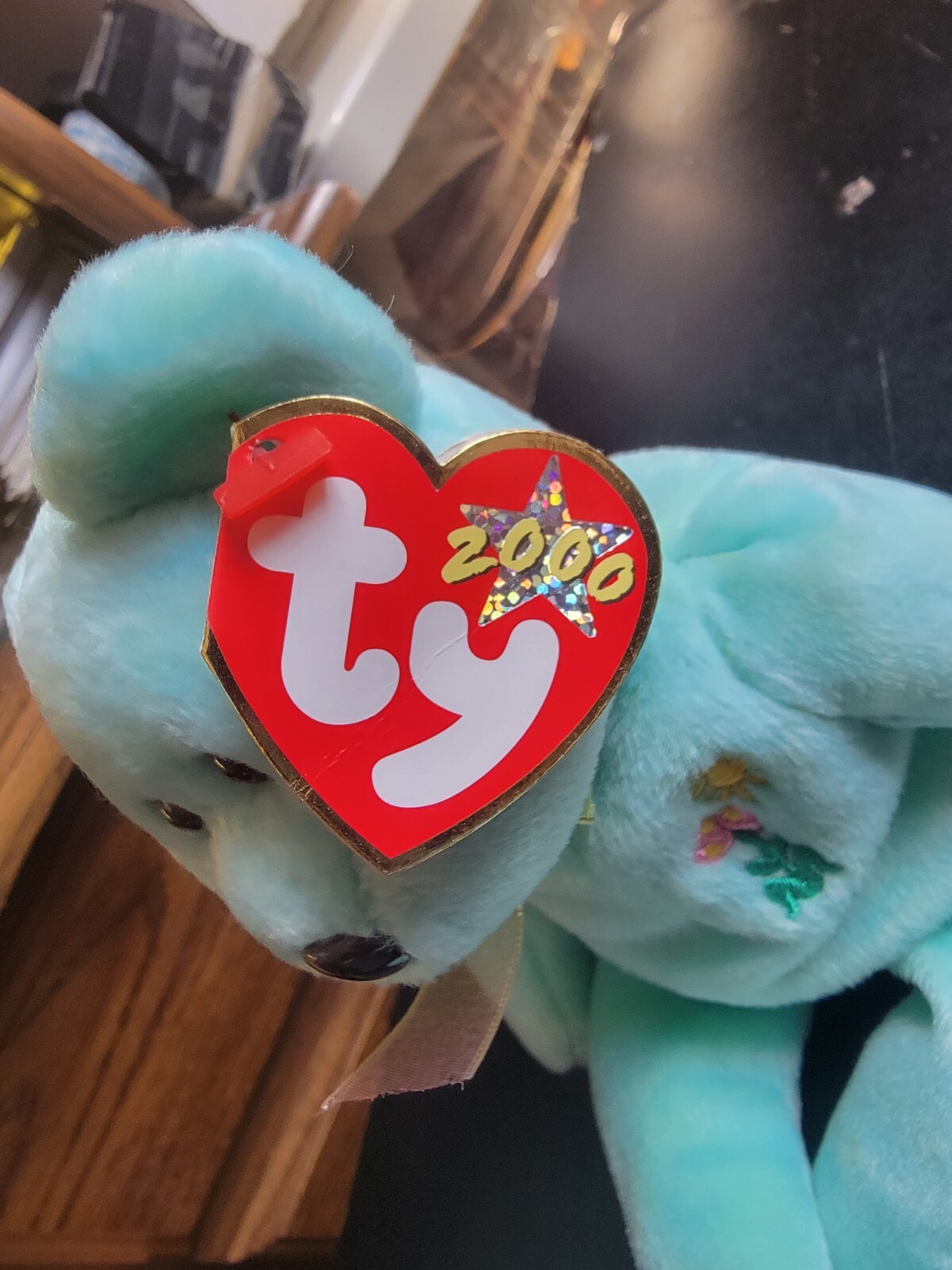 TY Beanie Babies Ariel the Bear Plush Toy 8421042883 eBay