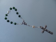  Rosenkranz Auto-Spiegel  Autorosenkranz  Rückspiegel Zehner Glas 6120/5 grün