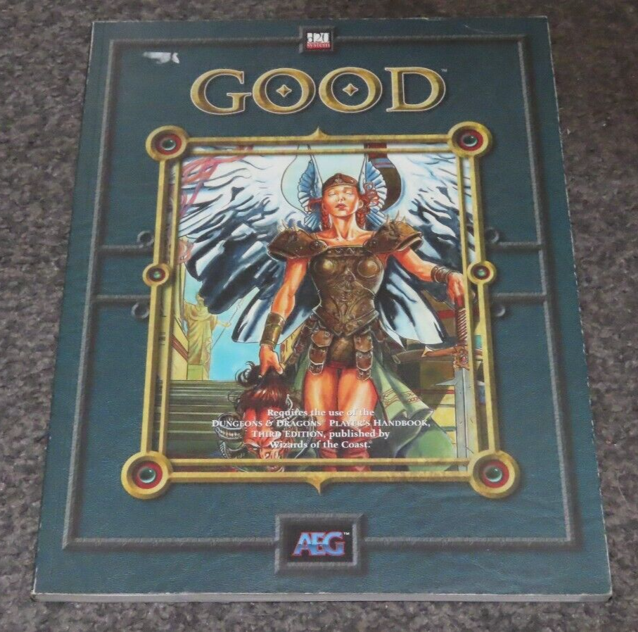 D20 Good Accessory Book Dungeons and Dragons Third Edition Expansion Rulebook