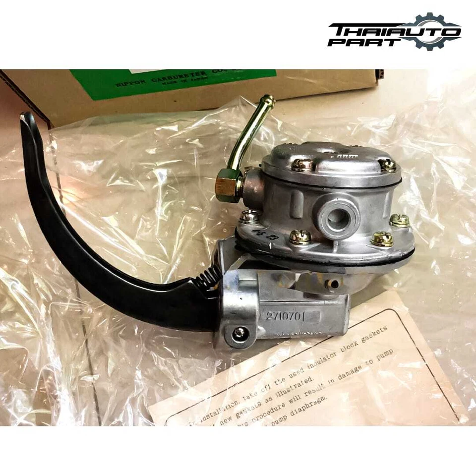 Bomba de combustible Nikki motor para Nissan 510 610 Bluebird Stanza A10 Pa10 L18 2000 L20b Foto 2 de 4