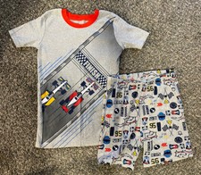 Children  s Place Race Car Pajamas Size 10