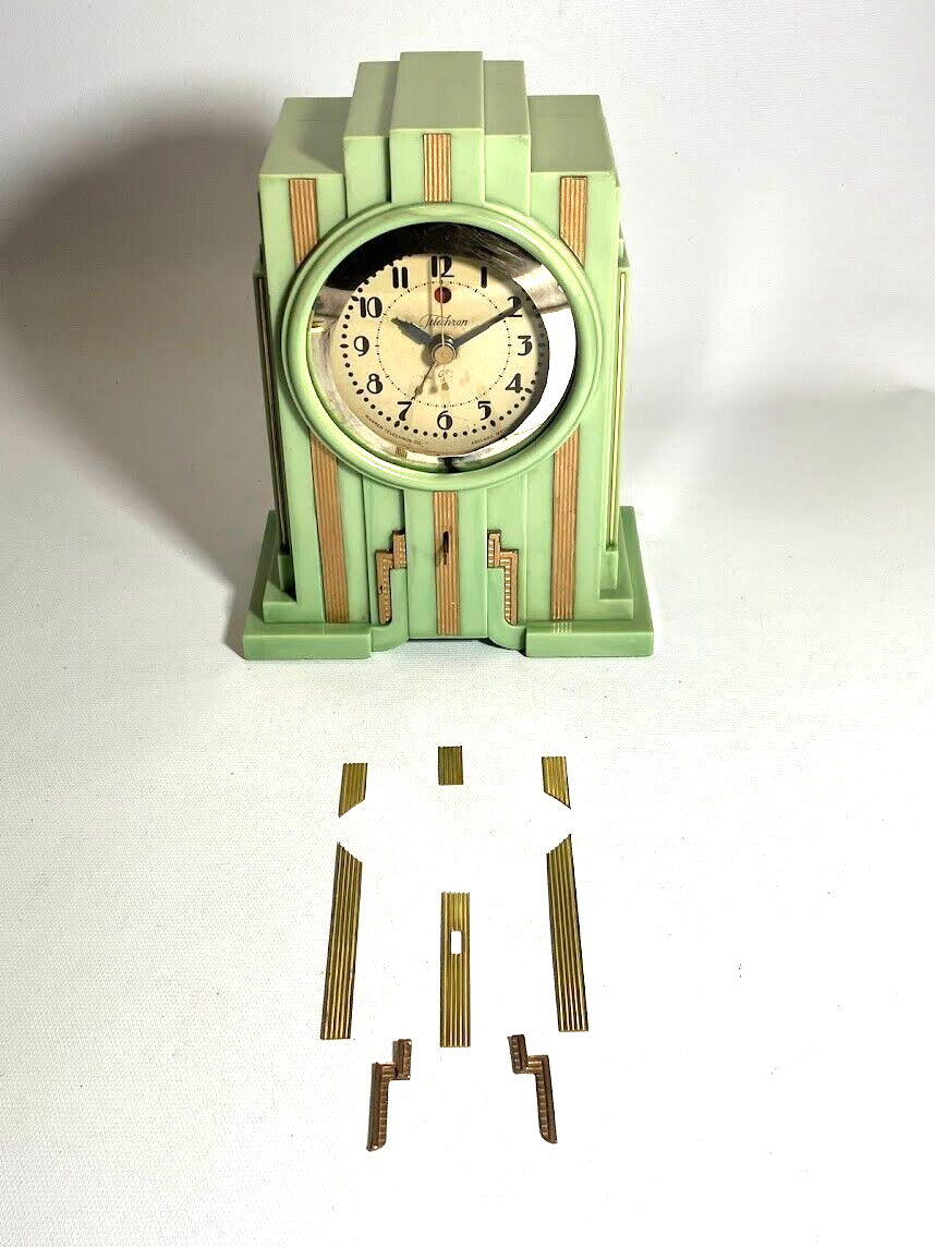 Telechron Clock Replacement Brass Trim eBay