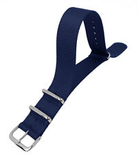 Minott XL Bracelet Bande Coulissante Natoband En Nylon - Bleu, Disponilbles Unte
