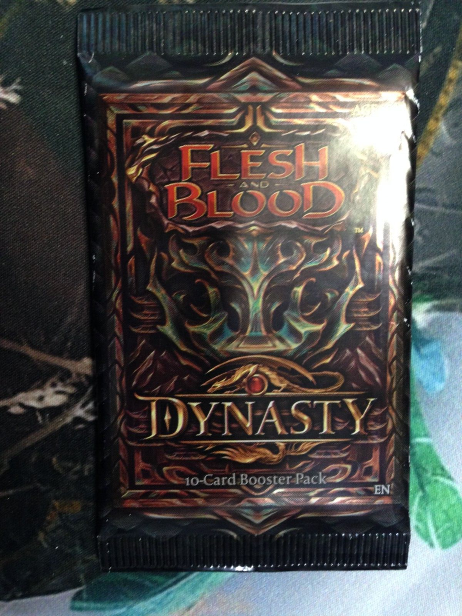 flesh and blood dynasty booster box Flesh and Blood TCG - Dynasty Booster Display (24 packs) main image 1