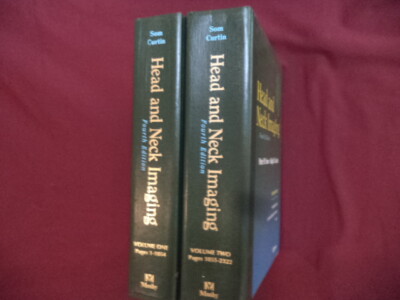 Som, Peter M. & Hugh D. Curtin. Head and Neck Imaging. 2 Volumes. Fourth edition