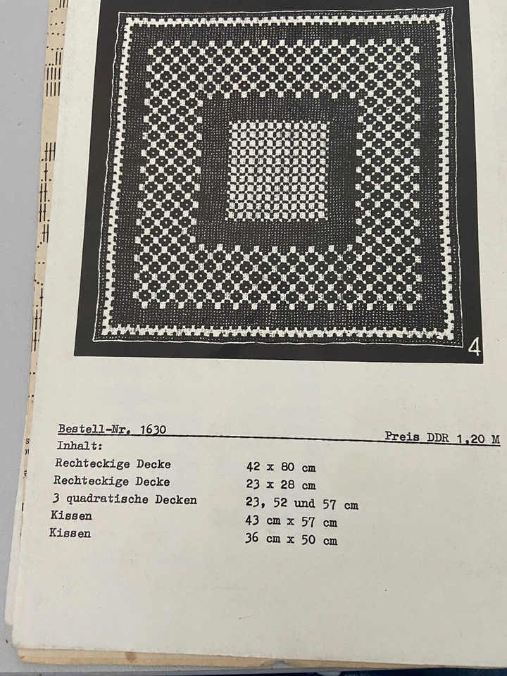 4 DDR Hefte Häkeln verschiedene Größen und Muster Hobbyauflösung(K40) - Bild 4 von 4