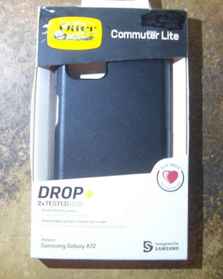 Otterbox Commuter Lite Series Case For Samsung Galaxy A12 Only - Black