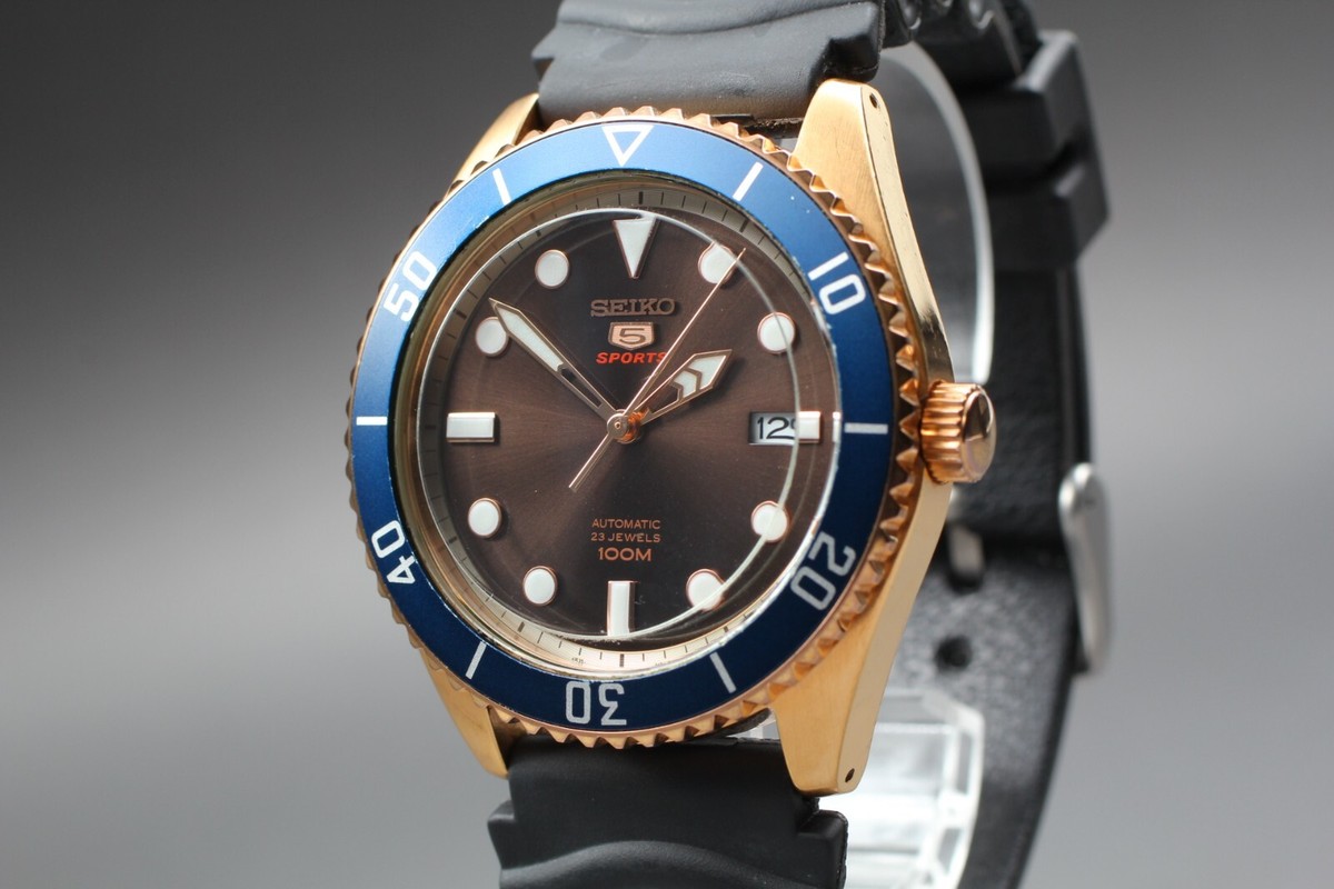 Seiko Sports Brown Men's Watch SRPB96K1 for sale online