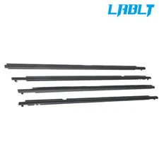 LABLT Window Moulding Trim Weatherstrip Seal Belt For 2009-2012 Toyota Corolla