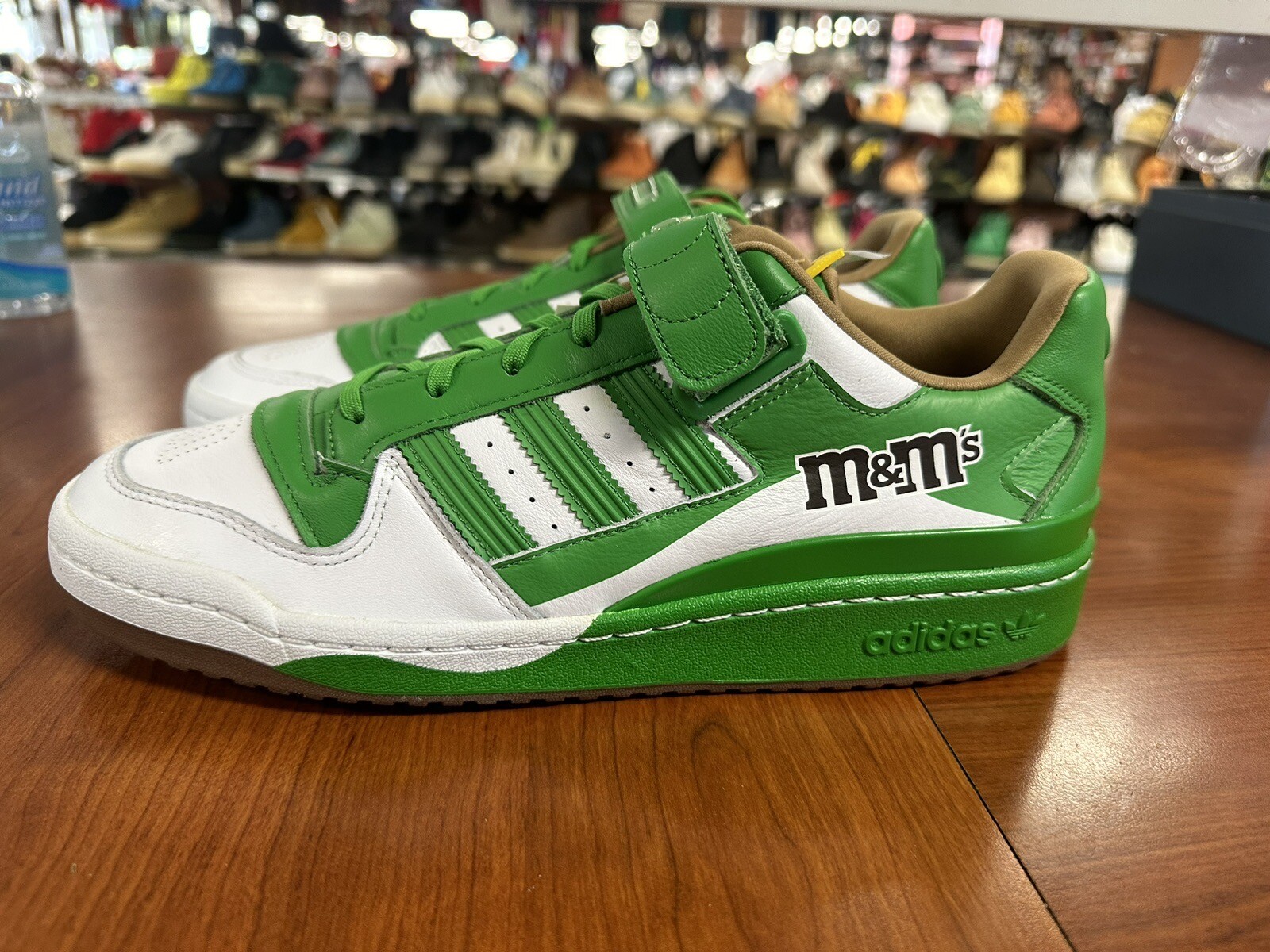 white crew green adidas forum