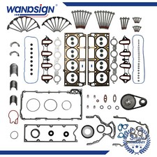 Head Gasket Bolts Set Timing Chain Kit For Chevy GMC Cadillac 4.8 5.3L V8 OHV