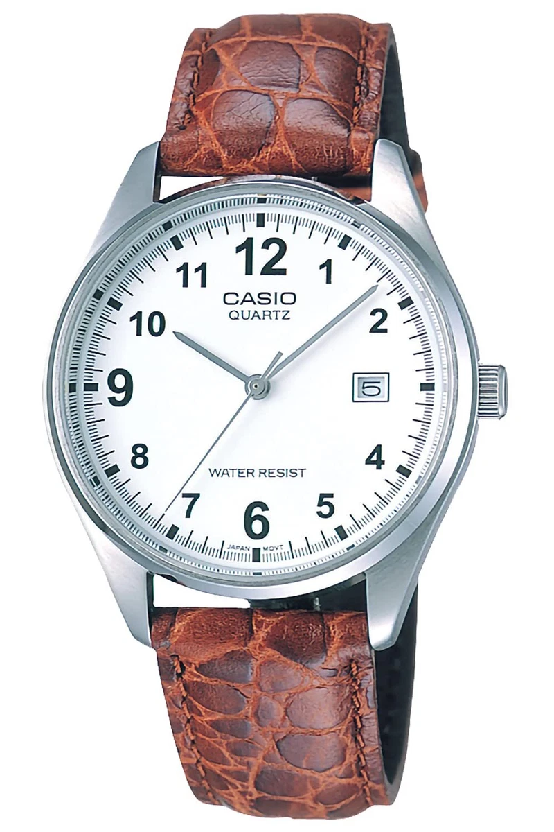 Casio Collection MTP 1175E 7BJH Men s Watch Brown Leather Band