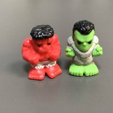 2x ooshies Woolworths Disney Plus disney marvel Hulk red Glitter Pencil Topper