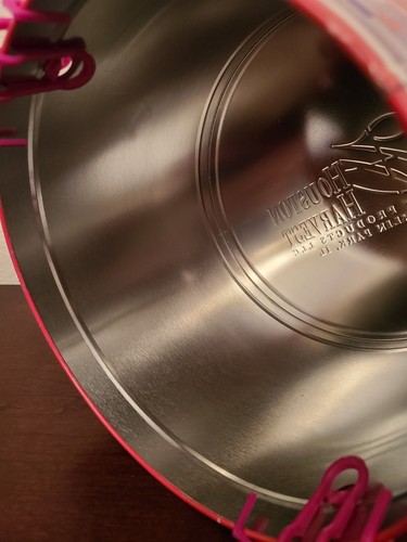 Strawberry Shortcake Tin Pail Cheerleading Theme Cheer Storage Bucket, Trash Can - Picture 10 of 12