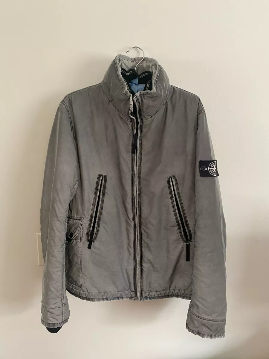 Stone Island 30 Anni Liquid Reflective Jacket size M Silver 30th anniversary