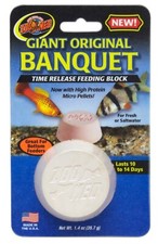 Zoo Med Giant Original Banquet Fish Feeding Block 1.4 oz