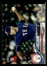 2018 Topps Update US208 Brandon Mann Texas Rangers Vintage Stock 61/99 Rookie RC