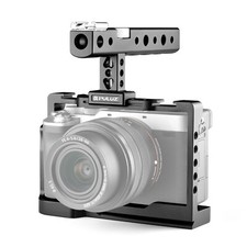 DSLR Camera Cover Cage Metal Stabilizer Rig Grip for Sony Alpha 7C ILCE-7C A7C